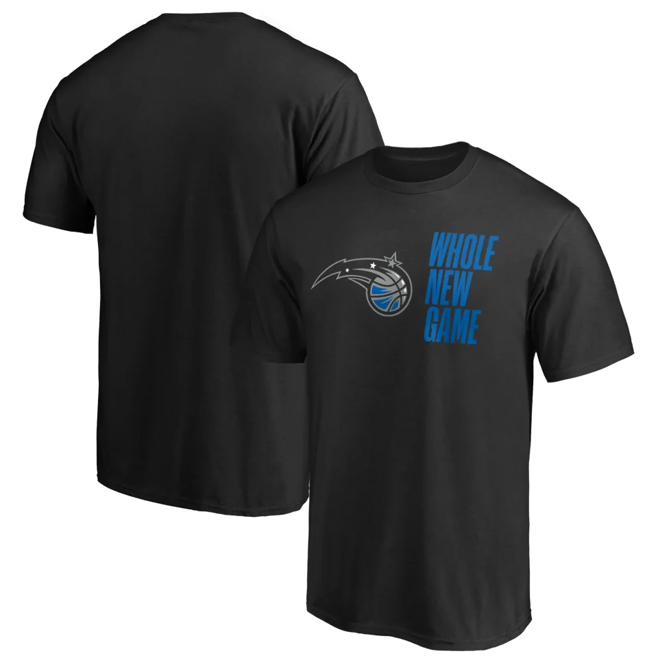 Office Men's Fanatics Branded Black Orlando Magic Whole New Game Team T-Shirt