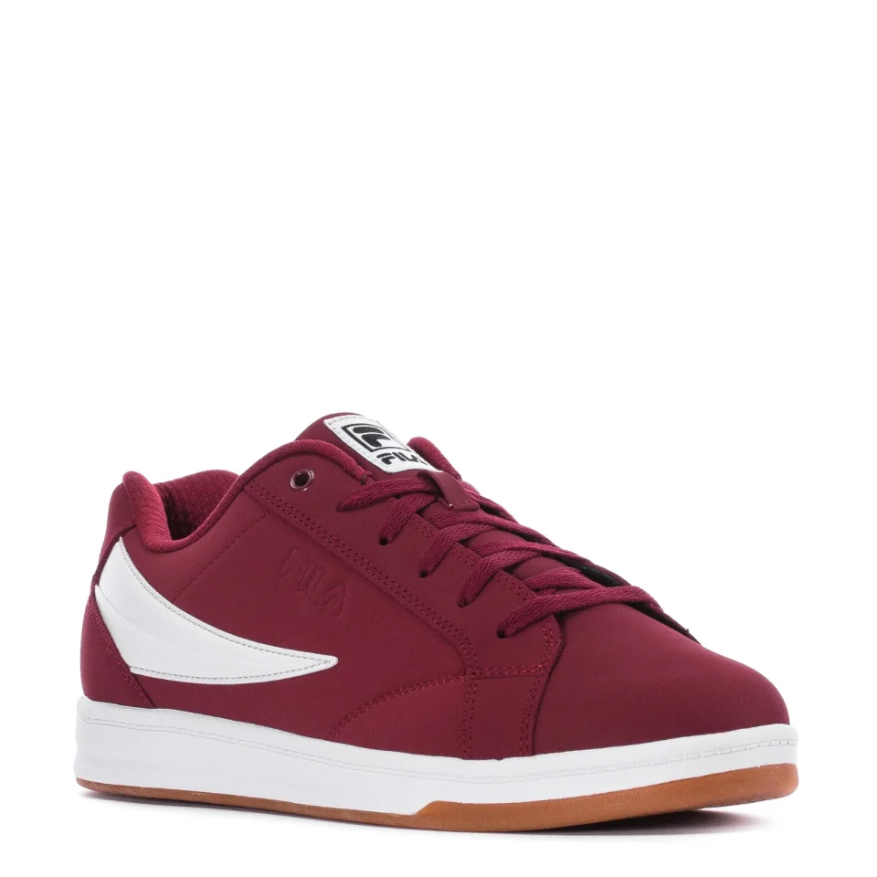 Safe FILA CITAY COURT LACE TRAINERS SPORT SNEAKER MEN SHOES WINE/WHITE SIZE 11.5 NEW
