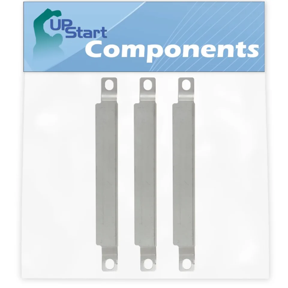 Value Gift-Ready 3-Pack BBQ Grill Burner Crossover Tube Replacement Parts for Master Chef 199-9557-0 - Compatible Barbeque Carry Over Channel Tube