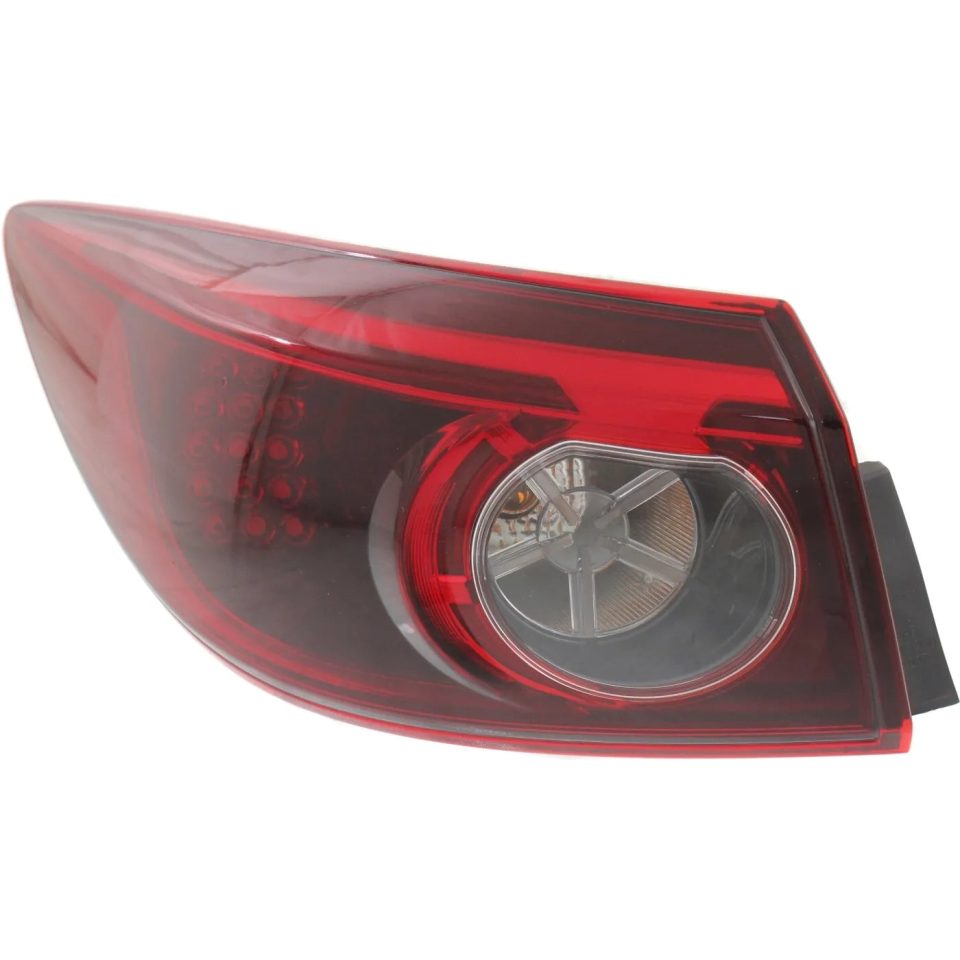 Natural Upgraded CAPA Tail Light For 2014 Mazda 3 Driver Side Outer