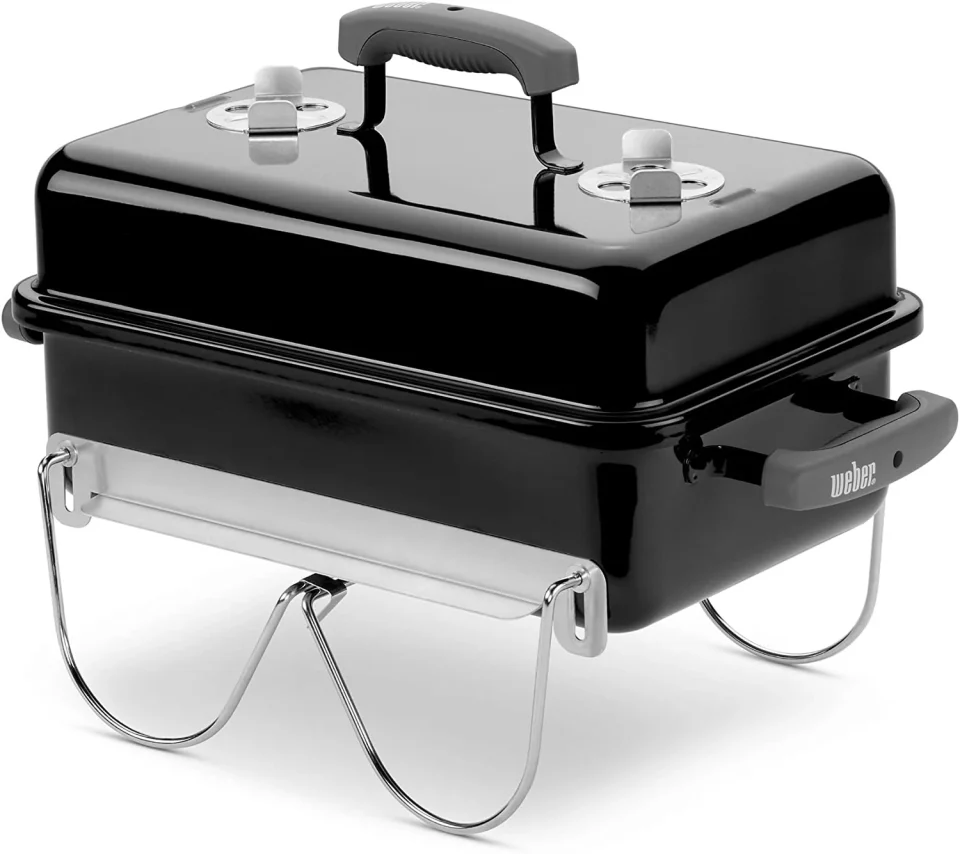 Core Popular Weber 121020 Go-Anywhere Charcoal Grill,Black,14.5 H x 21 W x 12.25 L
