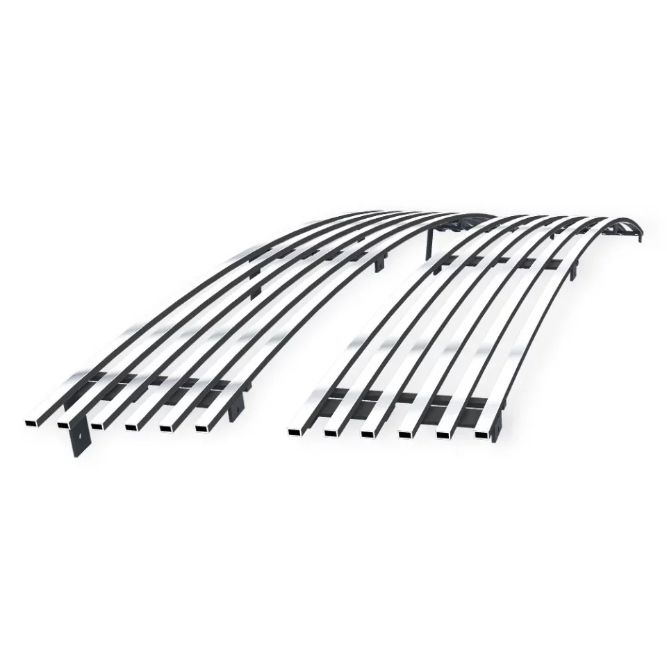 Ceramic APS Compatible with Chevy Astro Van 1995-2005 Main Upper Stainless Steel Chrome Billet Grille Grill Insert C85104A