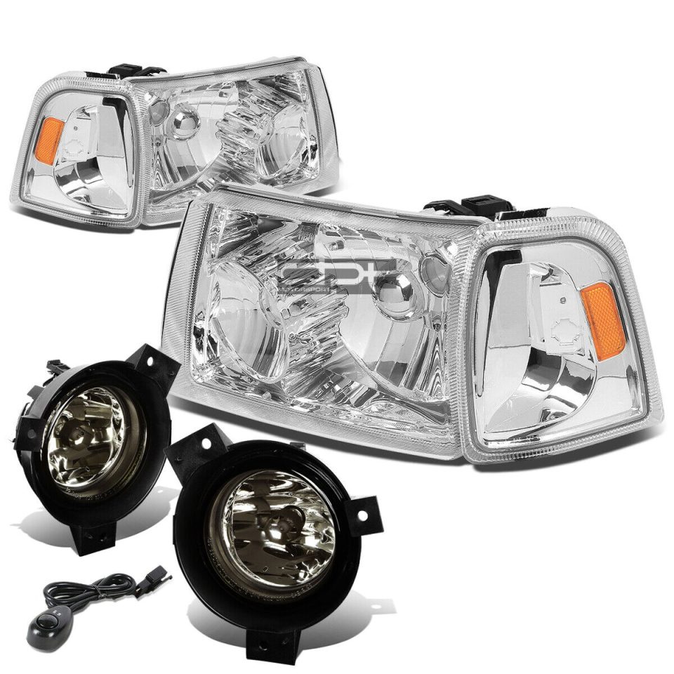 Matte Home CHROME HOUSING HEADLIGHT+AMBE