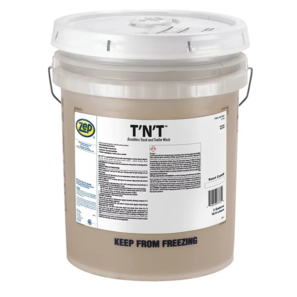 Essential Eco-Friendly Zep Concentrated T'N'T Truck and Trailer Wash - 5 Gallon (1 Pail) - 37635