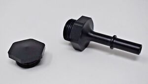 BPA-Free K20 K24 Fuel Rail Adapter Fittings 5/16 EFI Fitting And 8AN Port Plug Rsx Civic