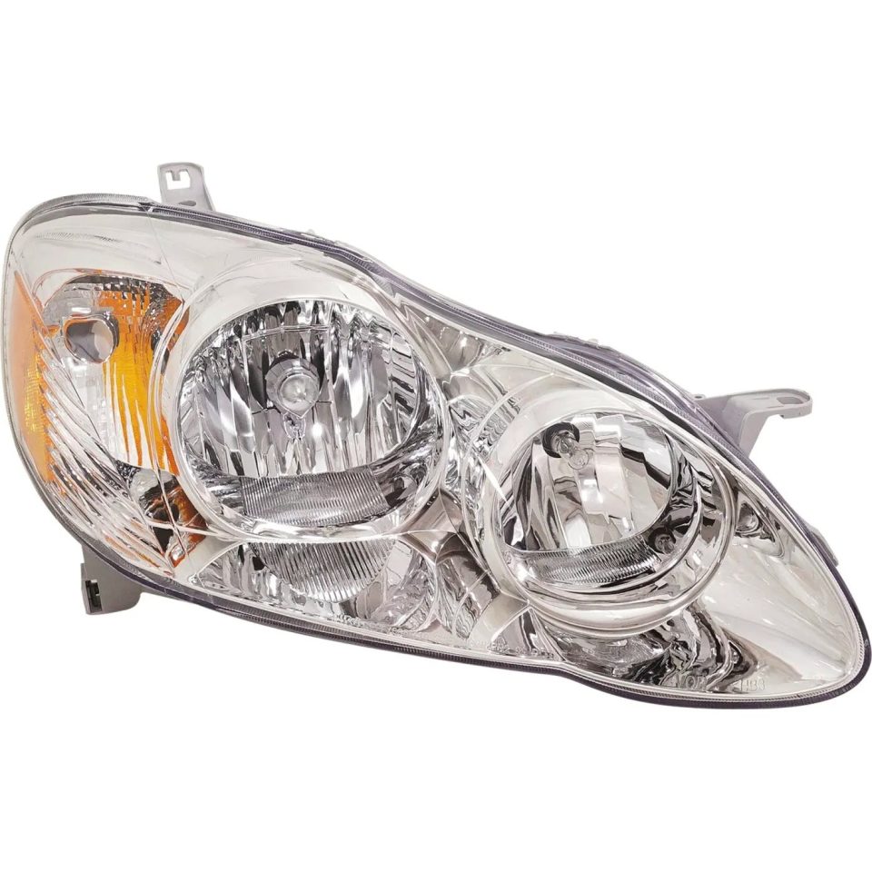 Clear Storage Headlight Headlamp Passenger Side Right RH NEW for 05-08 Toyota Corolla CE & LE