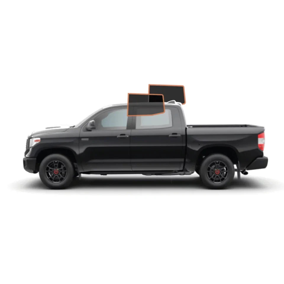 Popular MotoShield Pro Premium Professional 2mil Precut Ceramic Window Tint Film for 2007-2021 Toyota Tundra Crewmax ﾡﾪ (Rear Driver/ Passenger 15%) + Lifetime Warranty