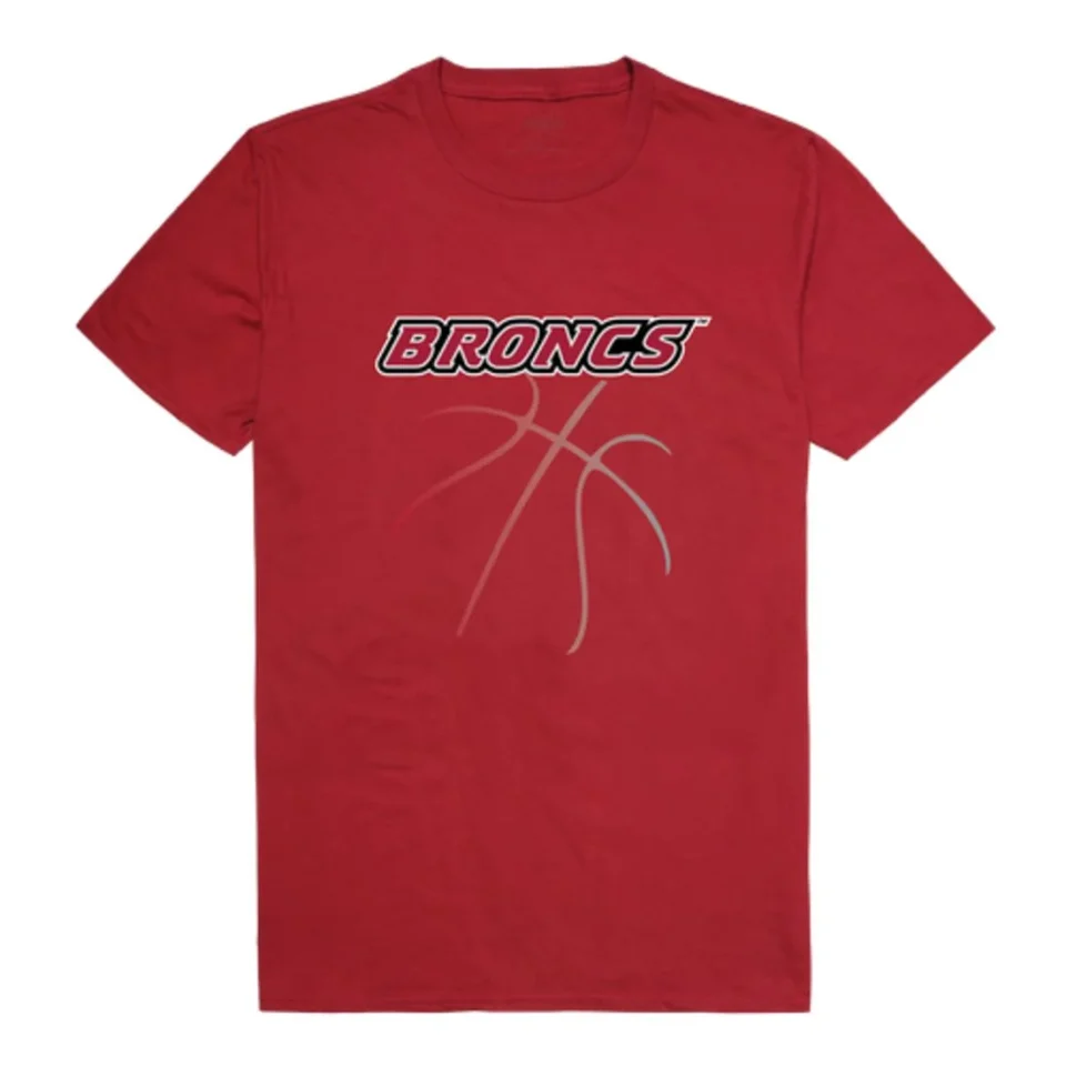 Bamboo Portable Rider Broncs Basketball T-Shirt Cardinal Small