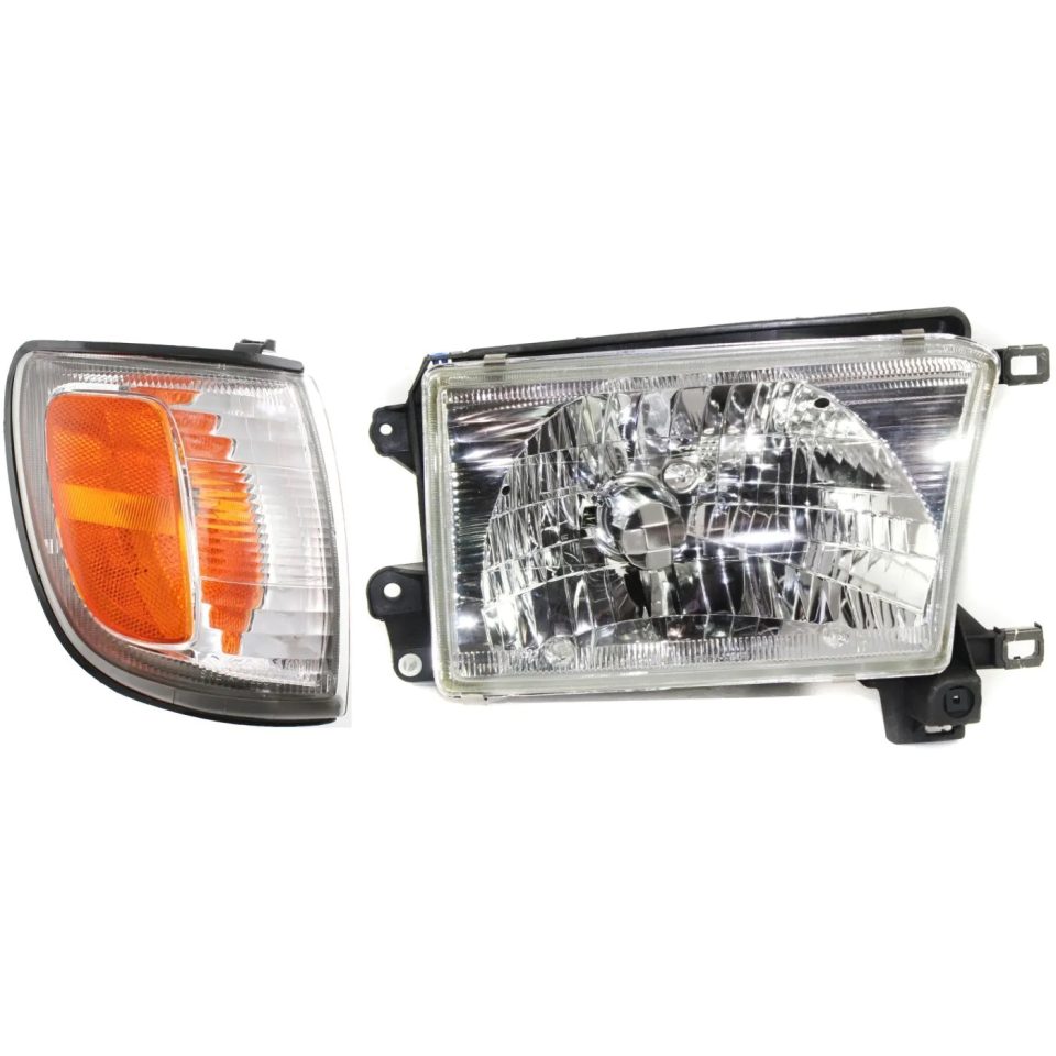 Glossy Headlight Kit For 1999-2002 Toyota 4Runner Right 2pc