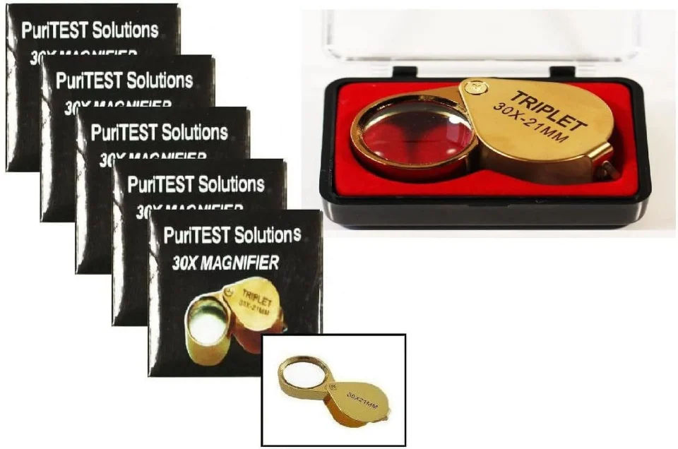 Prime Ten 10 Pro Cultivator's 30x Magnifying Eye Glass, Gardening Loupe, Examine Flower Buds, Trichomes, Post Harvest Crop- Wholesale Supplies