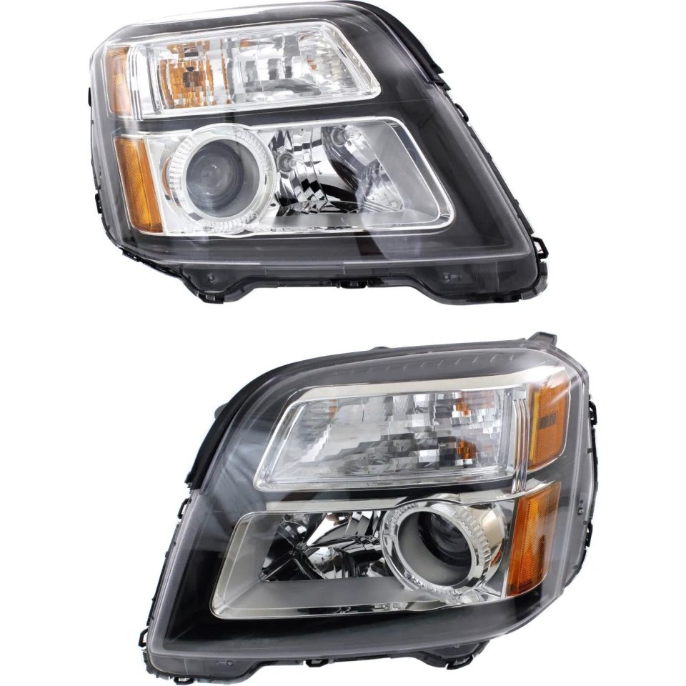 Upgraded Headlight For 2016-2017 GMC Terrain Pair Driver and Passenger Side